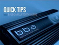 bba™ Quick Tips